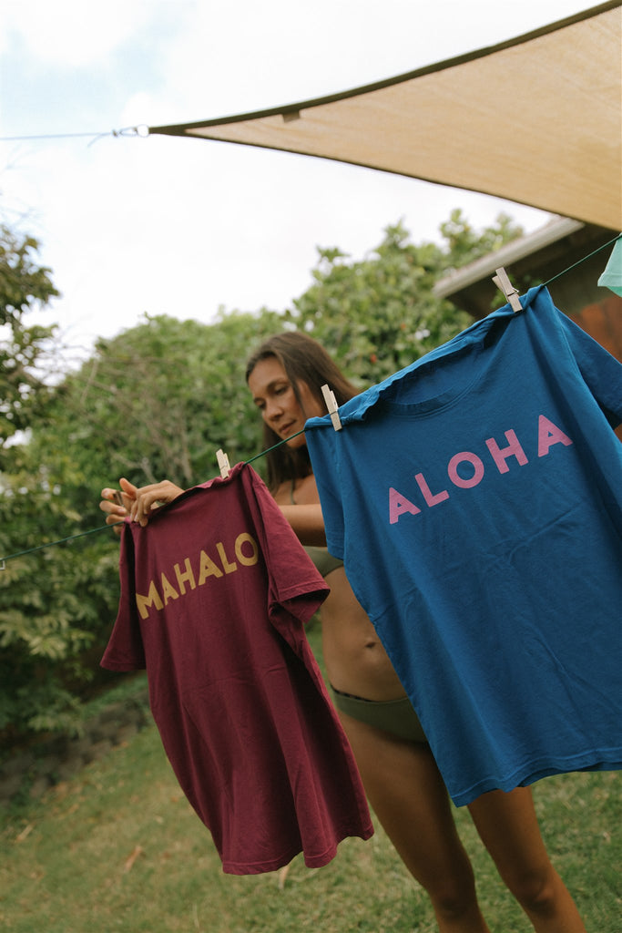Guava Shop Both Sides Tee in Indigogo