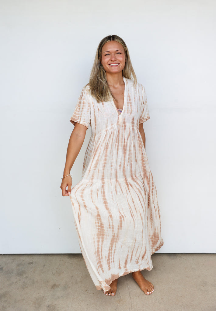 Pon Pon Stacay Maxi in Sandbar Tie Dye