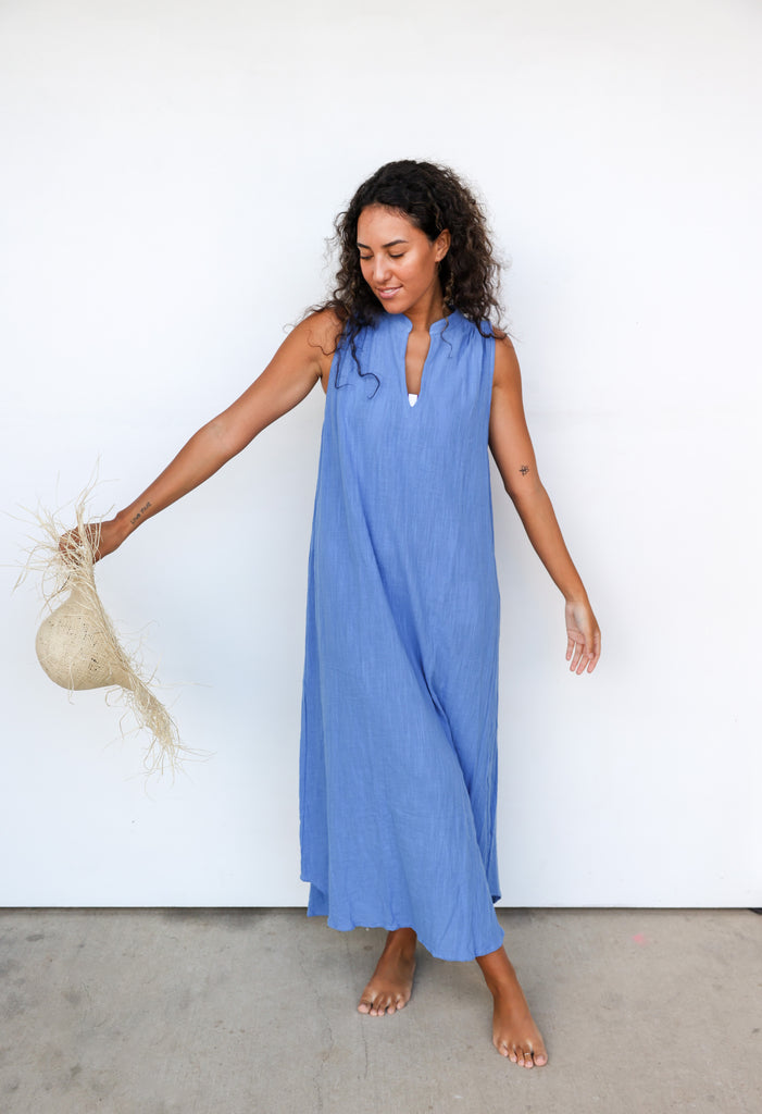 Pon Pon Quick Trip Maxi Dress in Splash