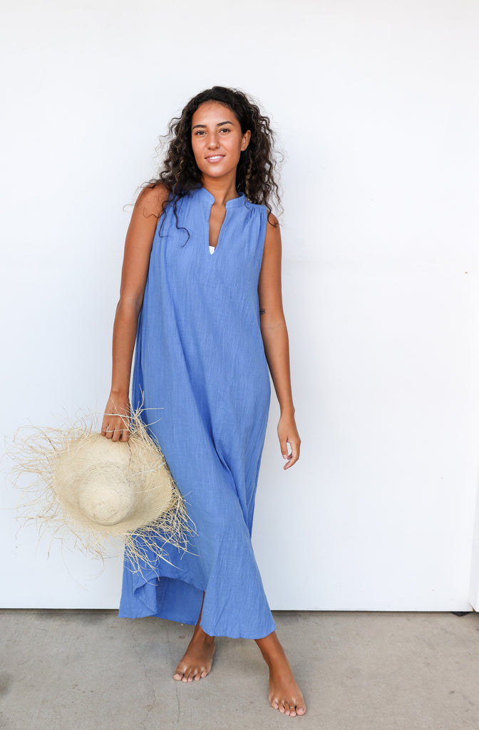 Pon Pon Quick Trip Maxi Dress in Splash
