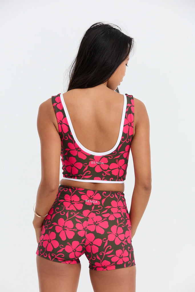 Benoa Layered Tank in Pupukea X Pink