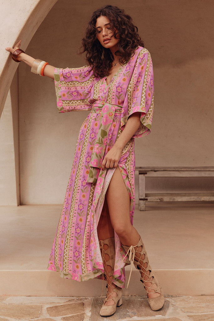Spell Goldie Gown in Desert Rose
