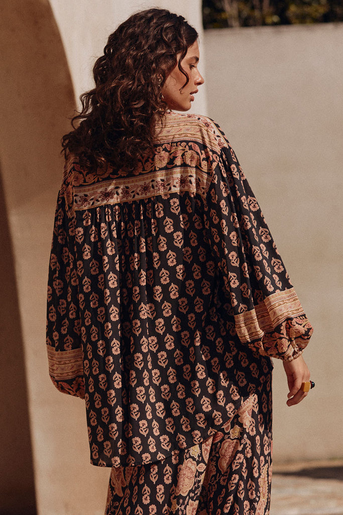 Spell Marmont Blouse in Whiskey