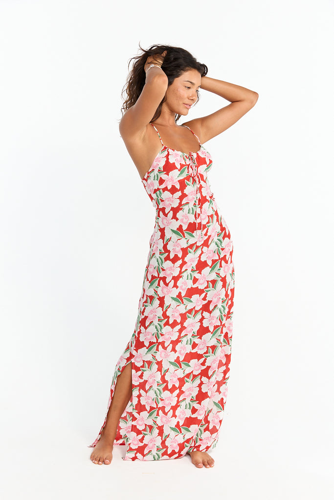 Benoa Leilani Maxi Dress in Vintage Orchid