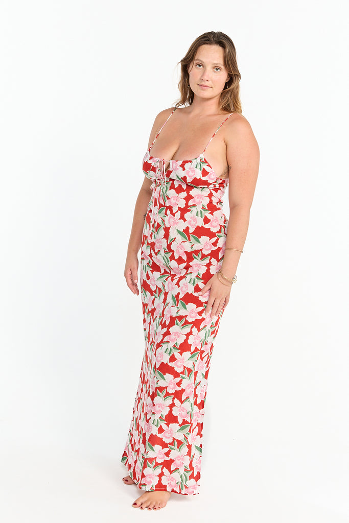 Benoa Leilani Maxi Dress in Vintage Orchid