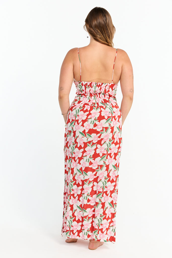 Benoa Leilani Maxi Dress in Vintage Orchid