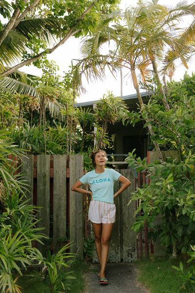 Guava Shop Both Sides Tee in Minty