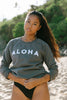 Guava Shop Easy Aloha Sweater Jump Rock Grey