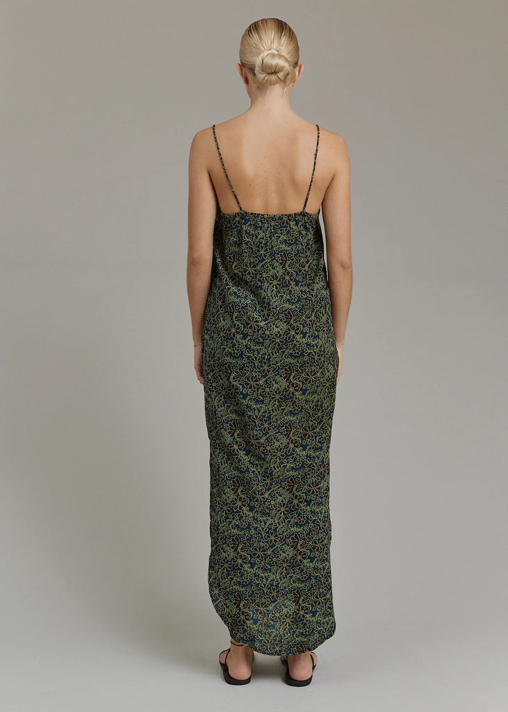 Acacia Awa Satin Dress in Oni