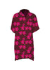 Mai Dylan Dress in Bright Pink Orchid