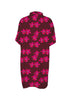 Mai Dylan Dress in Bright Pink Orchid