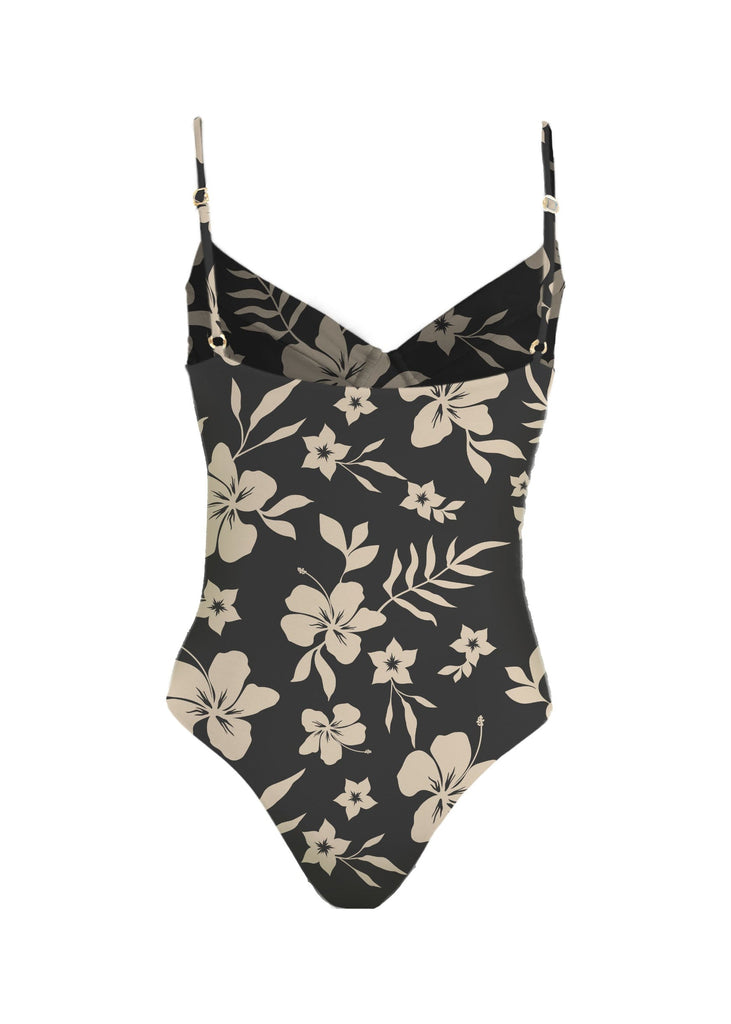 Mai Deluxe Costa Bodysuit in Black Sundays