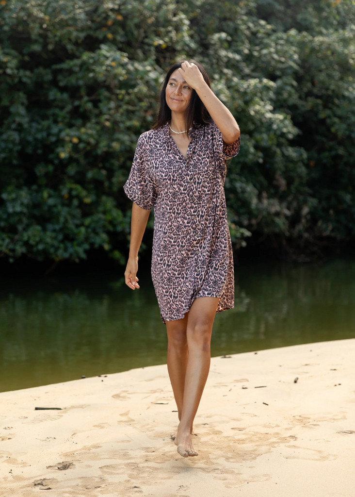 Mai Dylan Dress in Feline
