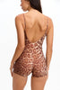 Benoa Active V Neck Romper in Sahara