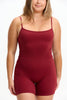Benoa Active Romper 5" in Cherry
