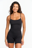 Benoa Active Romper 5" in Black