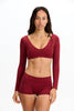 Benoa Active Low Rise Short in Cherry