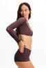 Benoa Active Low Rise Short in Chocolate Zebra