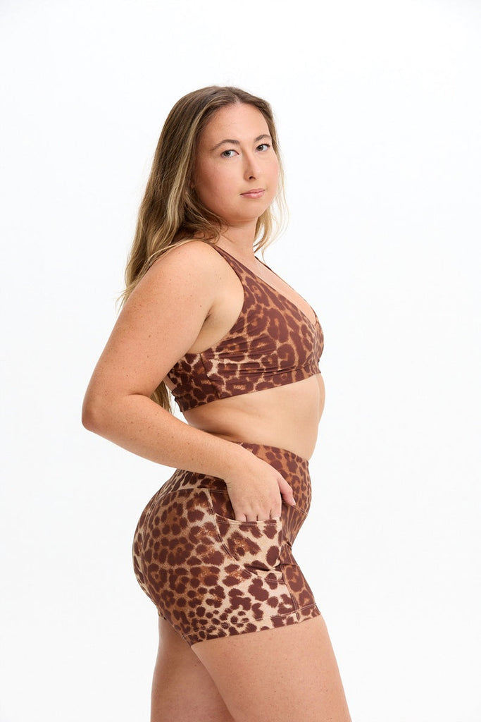 Benoa Sophia Sports Bra in Sahara
