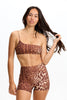 Benoa Active 4" Biker Shorts in Sahara