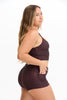 Benoa Active Tank in Chocolate Zebra
