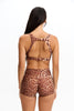 Benoa Active 2.5" Booty Shorts in Sahara