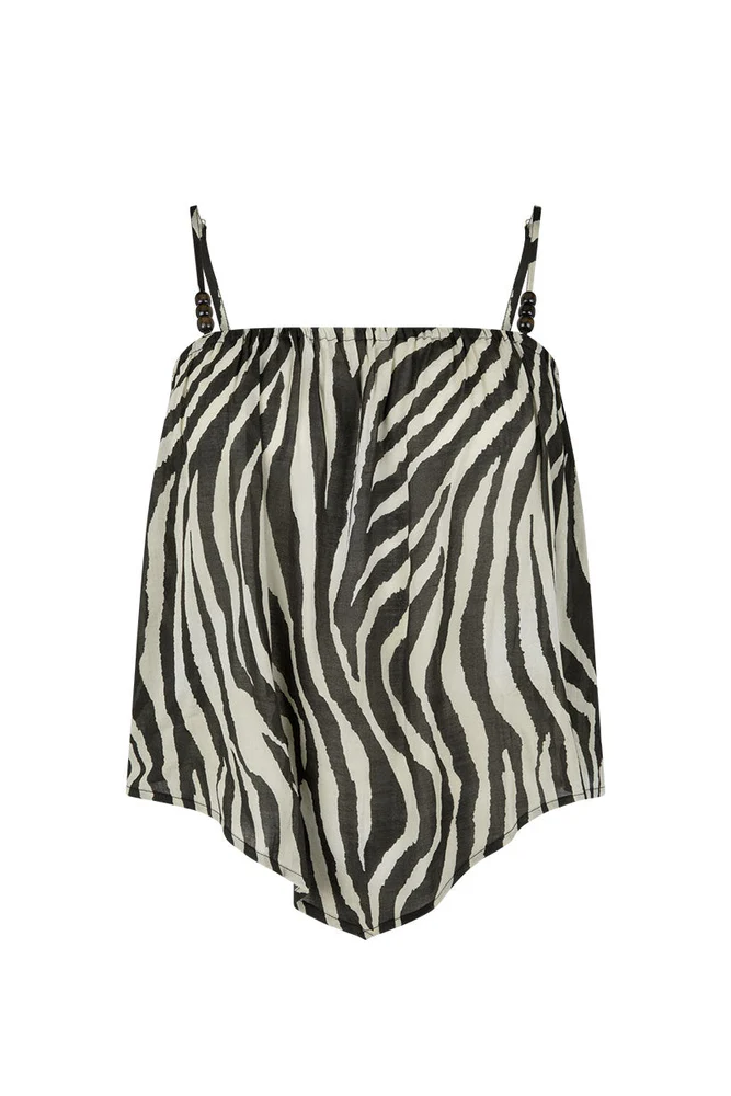 Spell Zevra Cami in Washed Charcoal