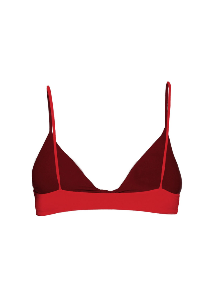 Mai Deluxe Knot Top in Ember