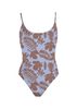 MAI Deluxe Baja Bodysuit in Blue Oasis