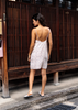 MAI Aria Dress in Pearl Python
