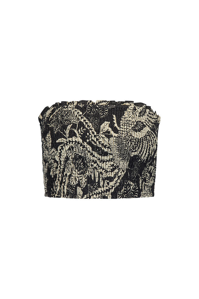 Spell Volcano Goddess Bandeau in Liquorice