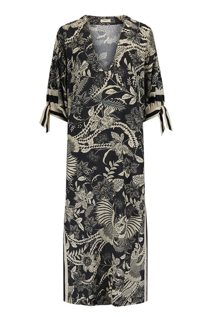 Spell Volcano Goddess Kaftan in Liquorice