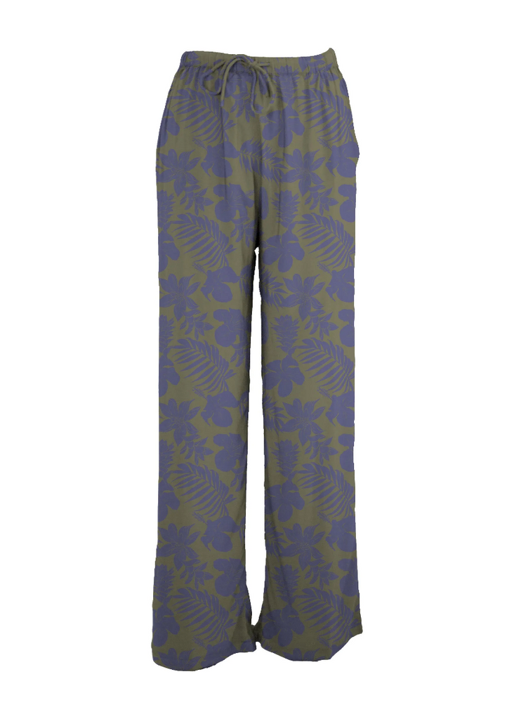 Mai Ava Pants in Olive Oasis