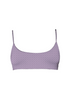 Mai Deluxe Baja Top in Lilac Terry Check