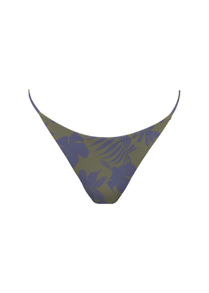 Mai Deluxe String Bottom in Olive Oasis