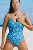 Abysse Taylor One Piece in Lei Blue