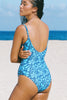 Abysse Taylor One Piece in Lei Blue