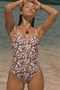 Abysse Taylor One Piece in Lei Brown