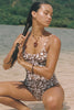 Abysse Taylor One Piece in Lei Brown