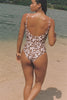 Abysse Taylor One Piece in Lei Brown