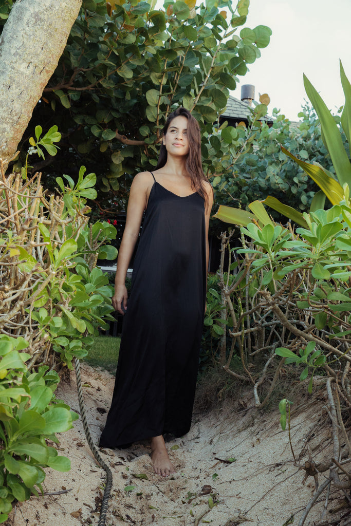 Pon Pon Resy Maxi Dress in Opihi