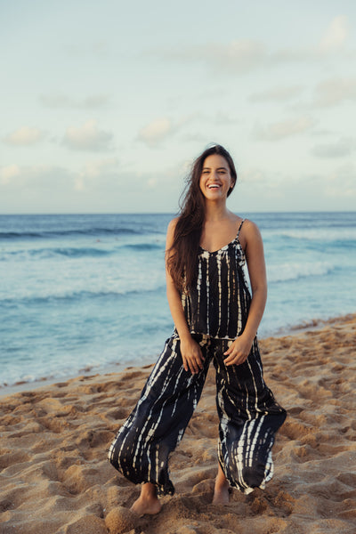 Pon Pon Resy Pants in Half n Half Tie Dye