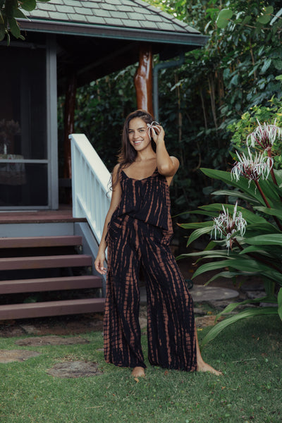 Pon Pon Downtime Pants in Opihi Tie Dye