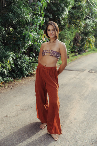 Pon Pon Downtime Pants in Koa