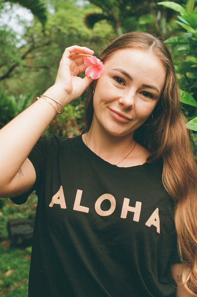 Guava Shop Both Sides Tee in Cola