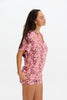 Benoa Aloha Shirt Dress in Bloom