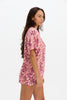 Benoa Aloha Shirt Dress in Bloom