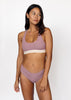 MAI Deluxe Active Bottom in Mulberry Ribbed