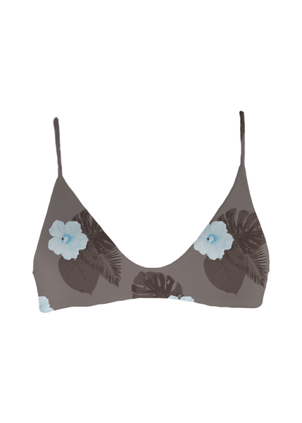 Mai Deluxe Everyday Top in Blue Hibiscus