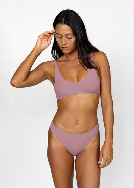 MAI Deluxe Bonita Bottom in Mulberry Ribbed